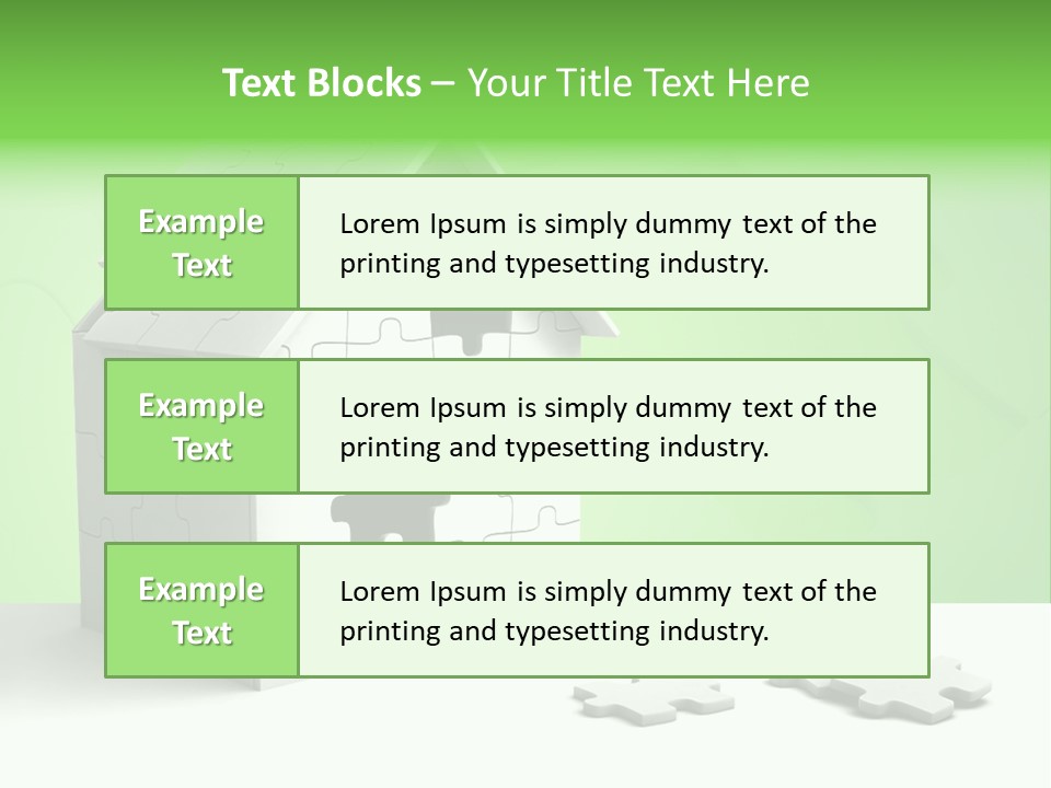 Model Realestate Form PowerPoint Template