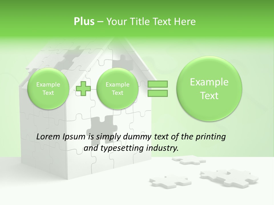 Model Realestate Form PowerPoint Template