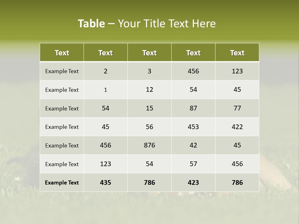 Two Lying Cat PowerPoint Template