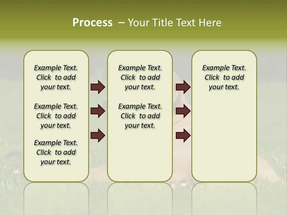 Two Lying Cat PowerPoint Template