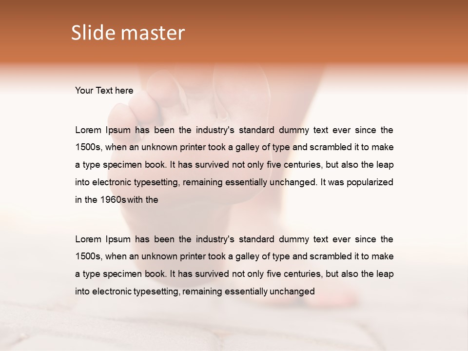 Diabetes Trouble Deformed PowerPoint Template