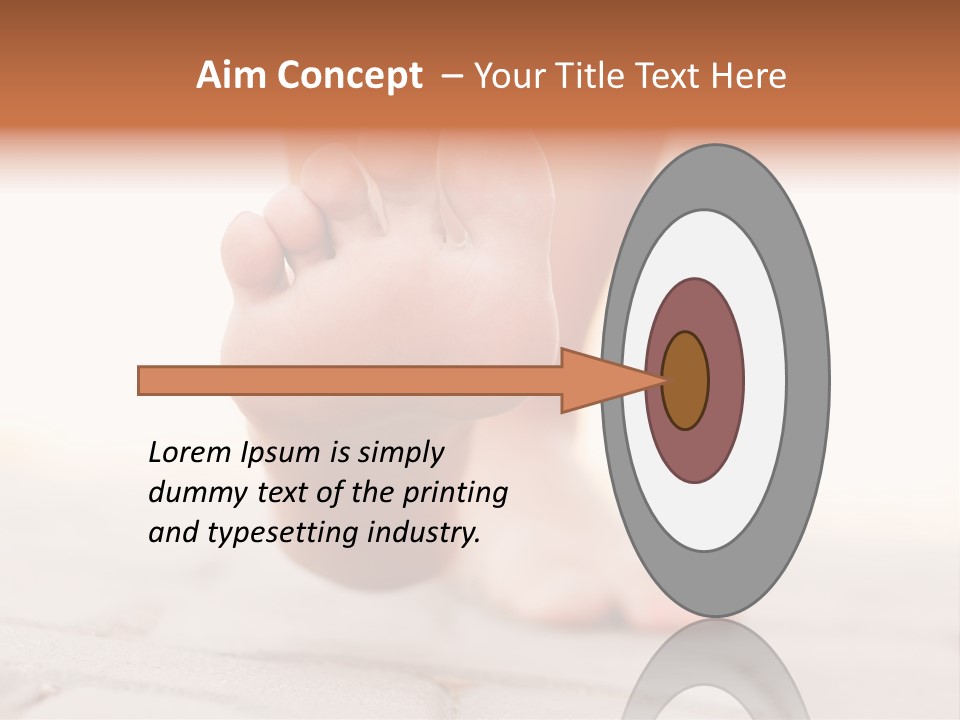 Diabetes Trouble Deformed PowerPoint Template