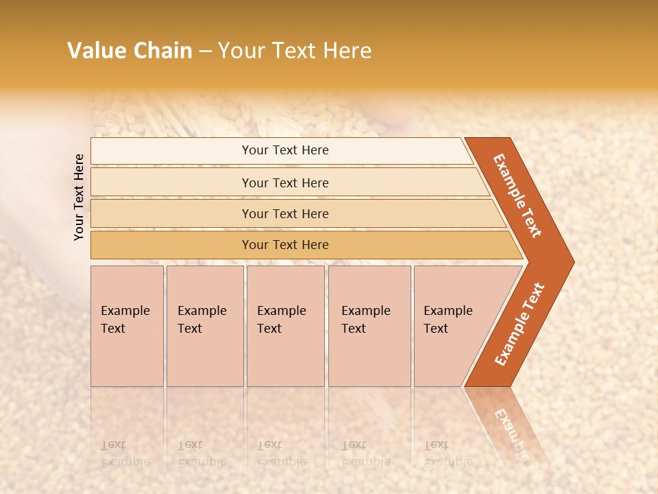 Agricultural Ears Harvest PowerPoint Template