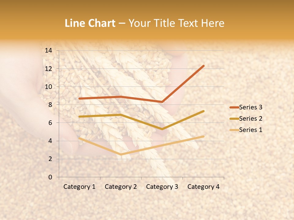Agricultural Ears Harvest PowerPoint Template