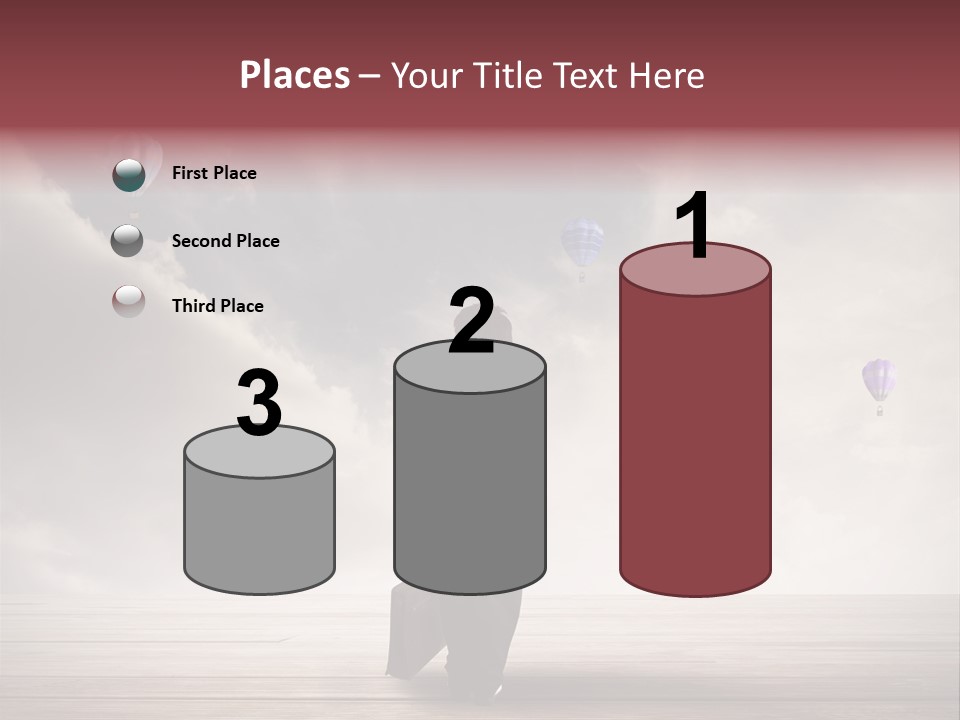 Financial Funny Manager PowerPoint Template