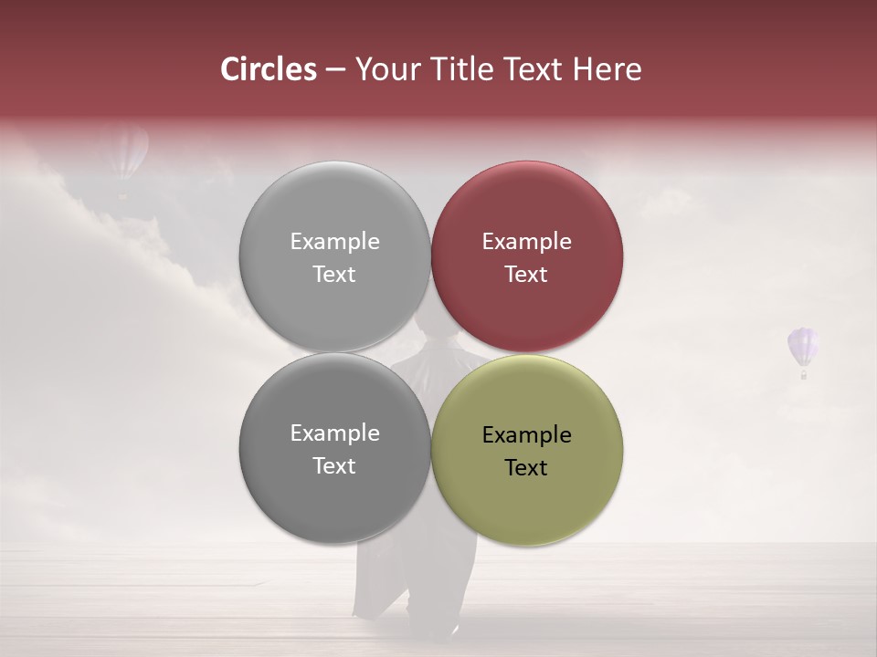 Financial Funny Manager PowerPoint Template