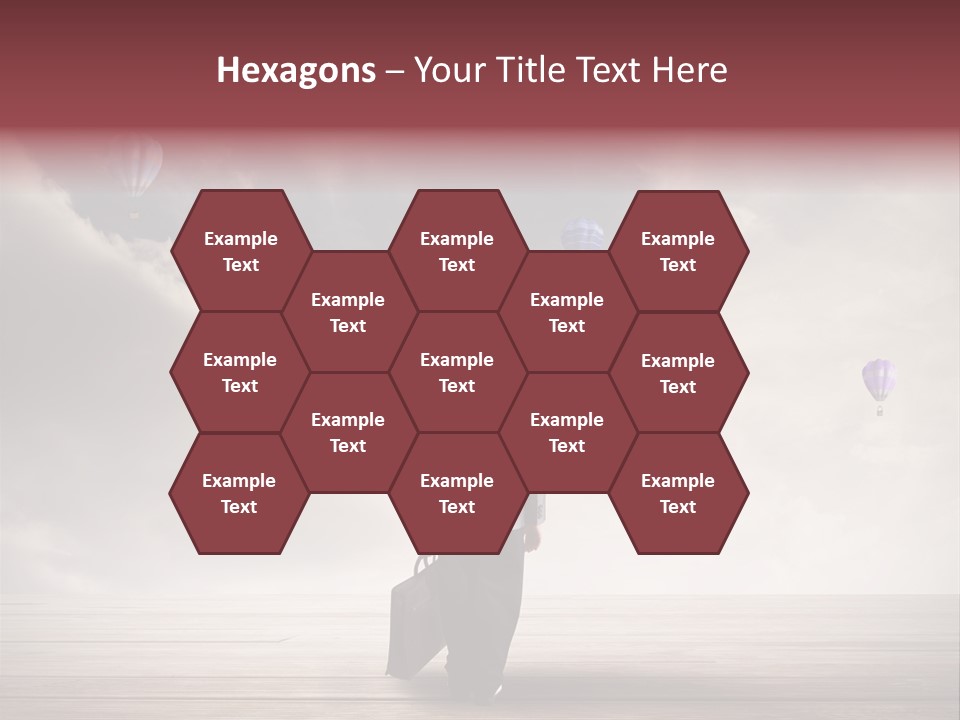 Financial Funny Manager PowerPoint Template