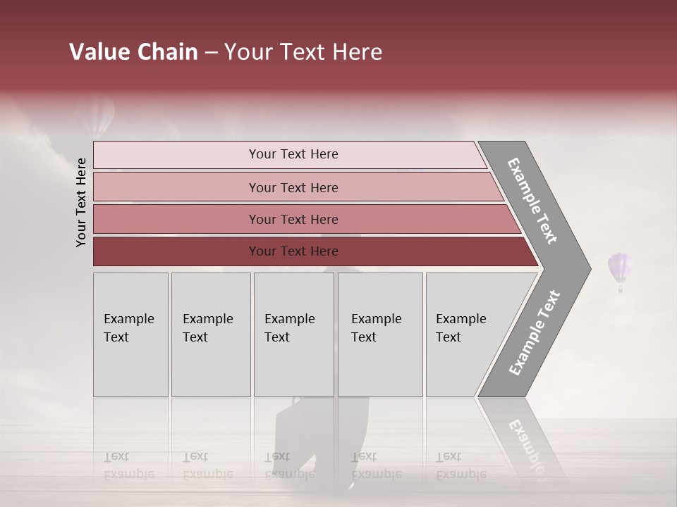 Financial Funny Manager PowerPoint Template