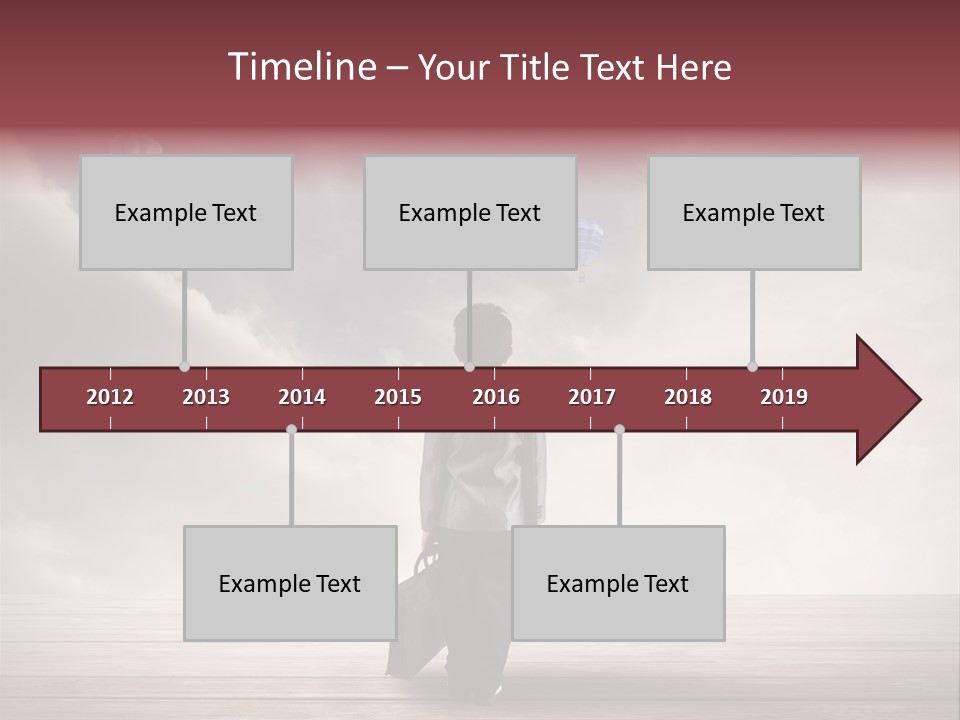 Financial Funny Manager PowerPoint Template