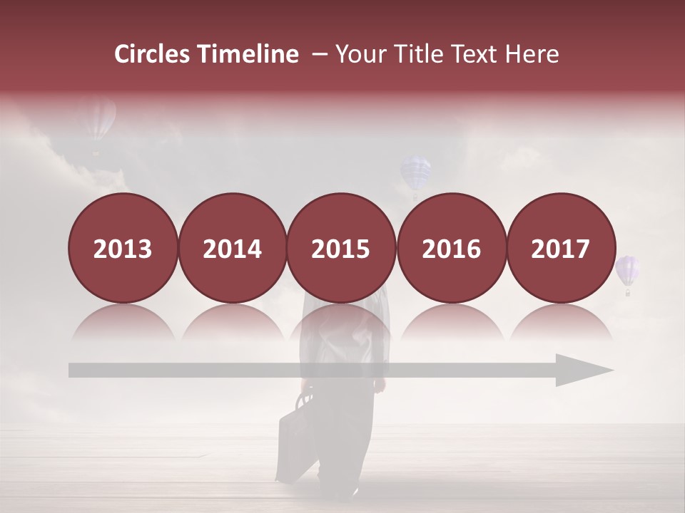 Financial Funny Manager PowerPoint Template