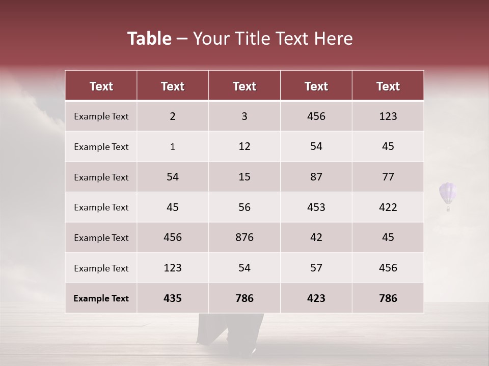 Financial Funny Manager PowerPoint Template