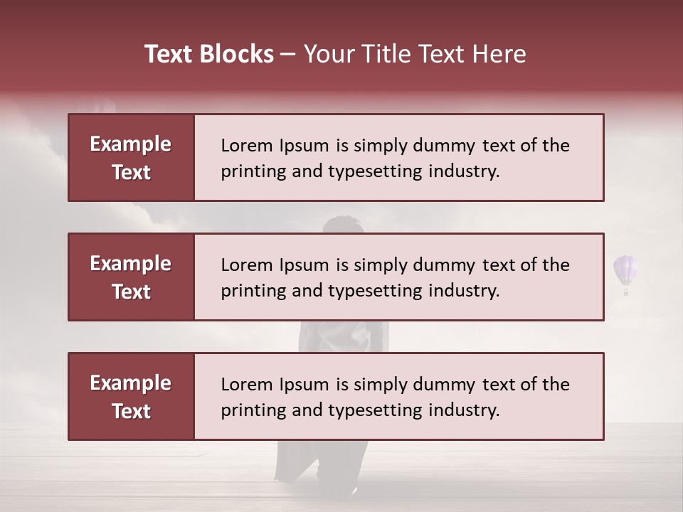Financial Funny Manager PowerPoint Template