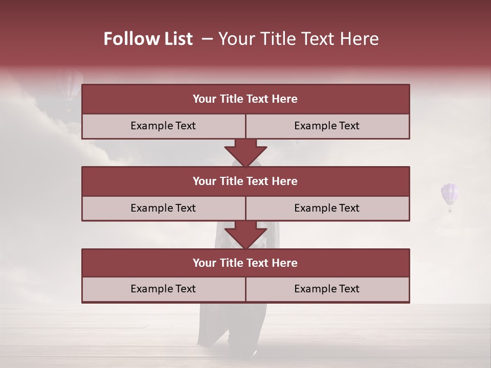 Financial Funny Manager PowerPoint Template