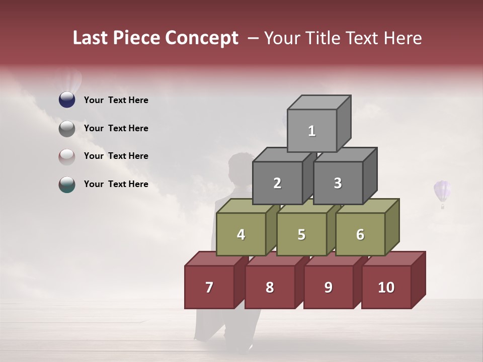 Financial Funny Manager PowerPoint Template