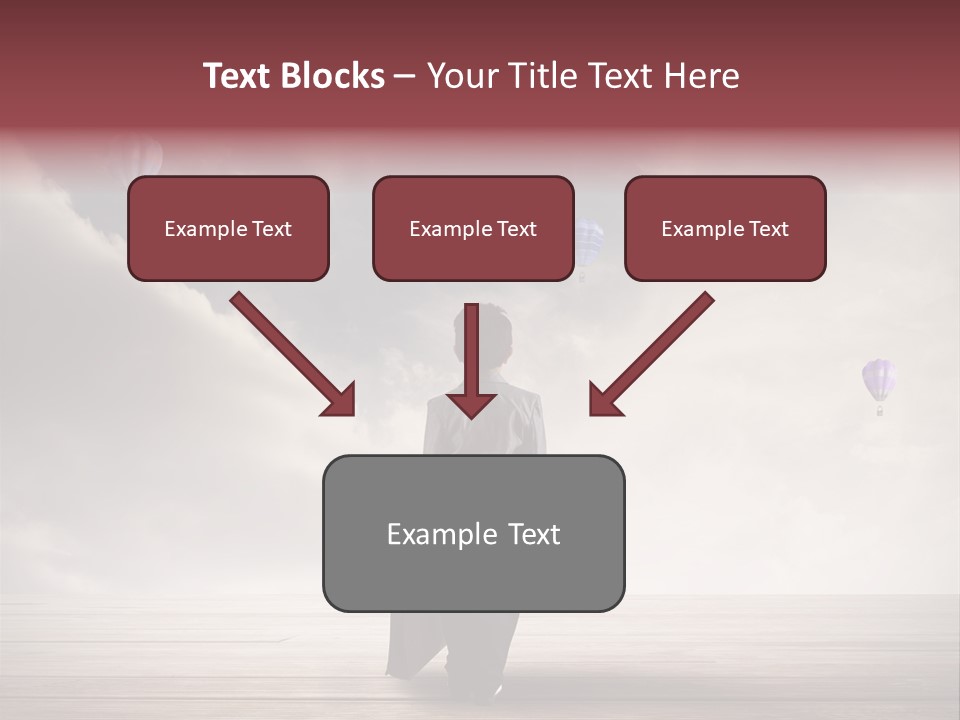 Financial Funny Manager PowerPoint Template