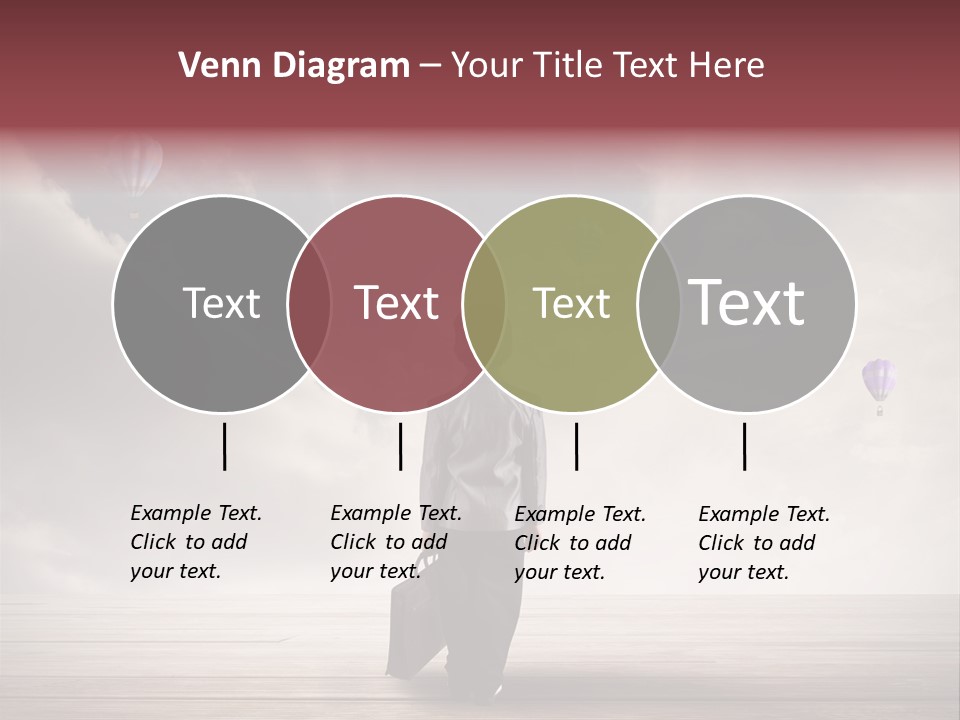 Financial Funny Manager PowerPoint Template