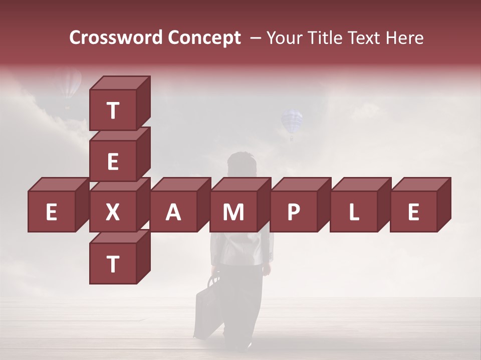 Financial Funny Manager PowerPoint Template