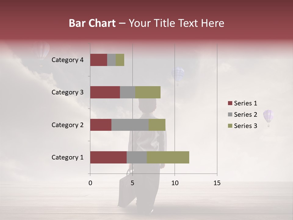 Financial Funny Manager PowerPoint Template