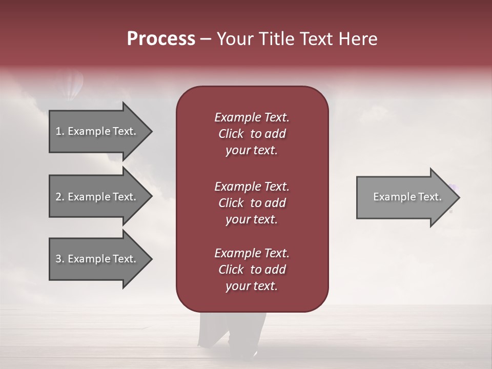 Financial Funny Manager PowerPoint Template