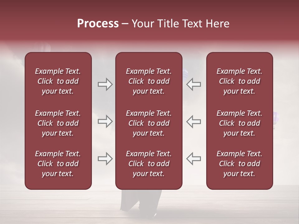 Financial Funny Manager PowerPoint Template