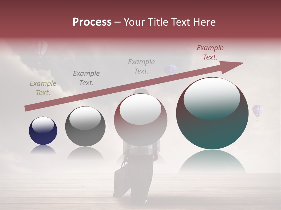 Financial Funny Manager PowerPoint Template