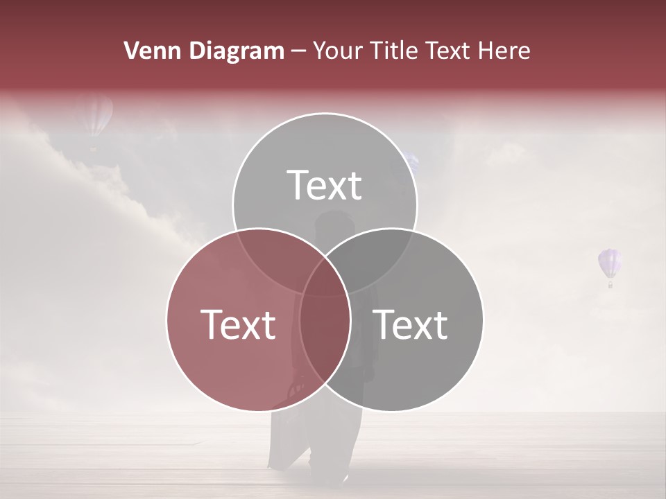 Financial Funny Manager PowerPoint Template