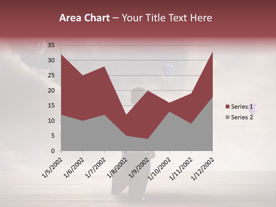 Financial Funny Manager PowerPoint Template