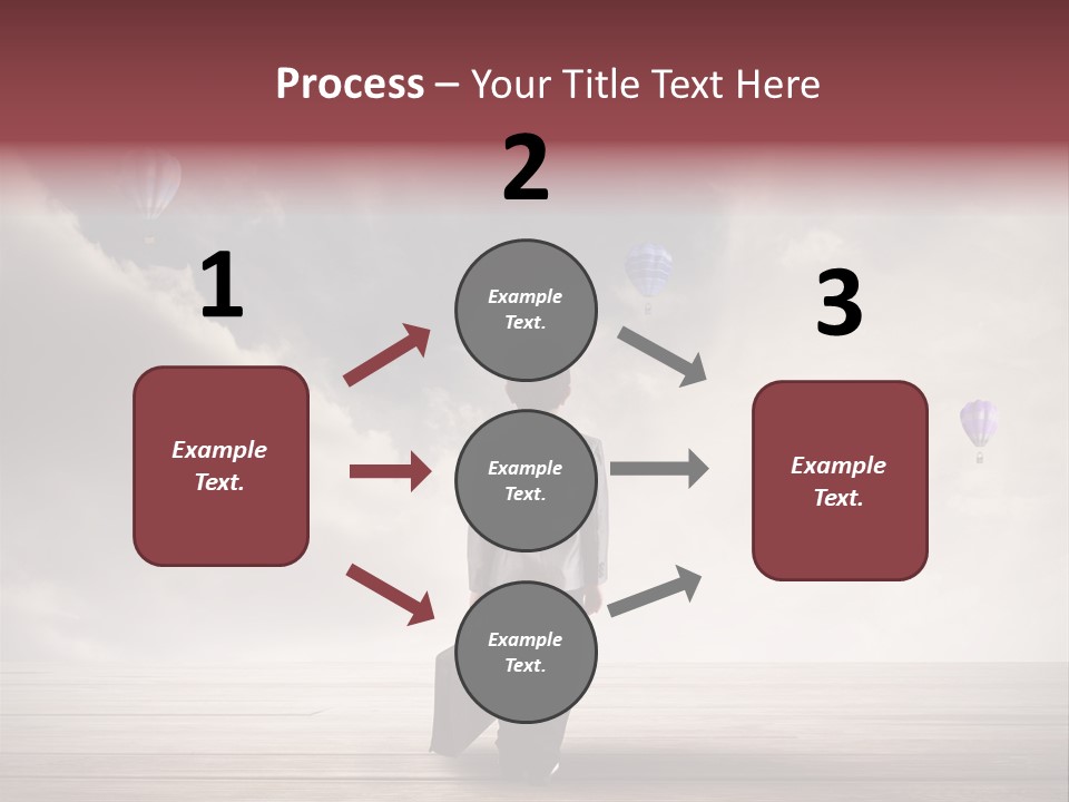 Financial Funny Manager PowerPoint Template