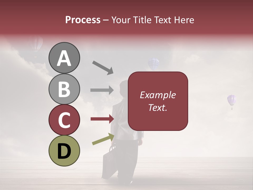 Financial Funny Manager PowerPoint Template