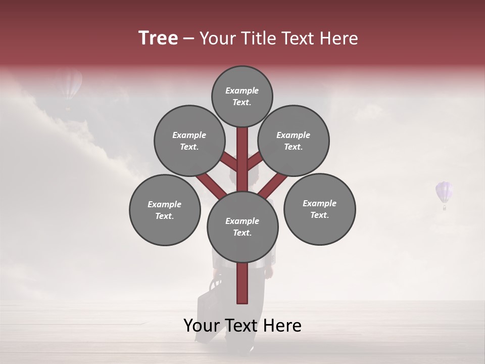 Financial Funny Manager PowerPoint Template