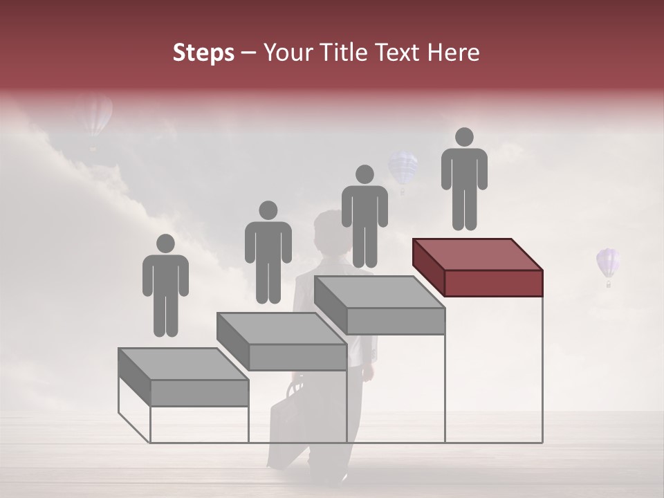 Financial Funny Manager PowerPoint Template