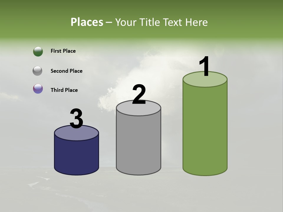 Tornado Funnel Downdraft PowerPoint Template