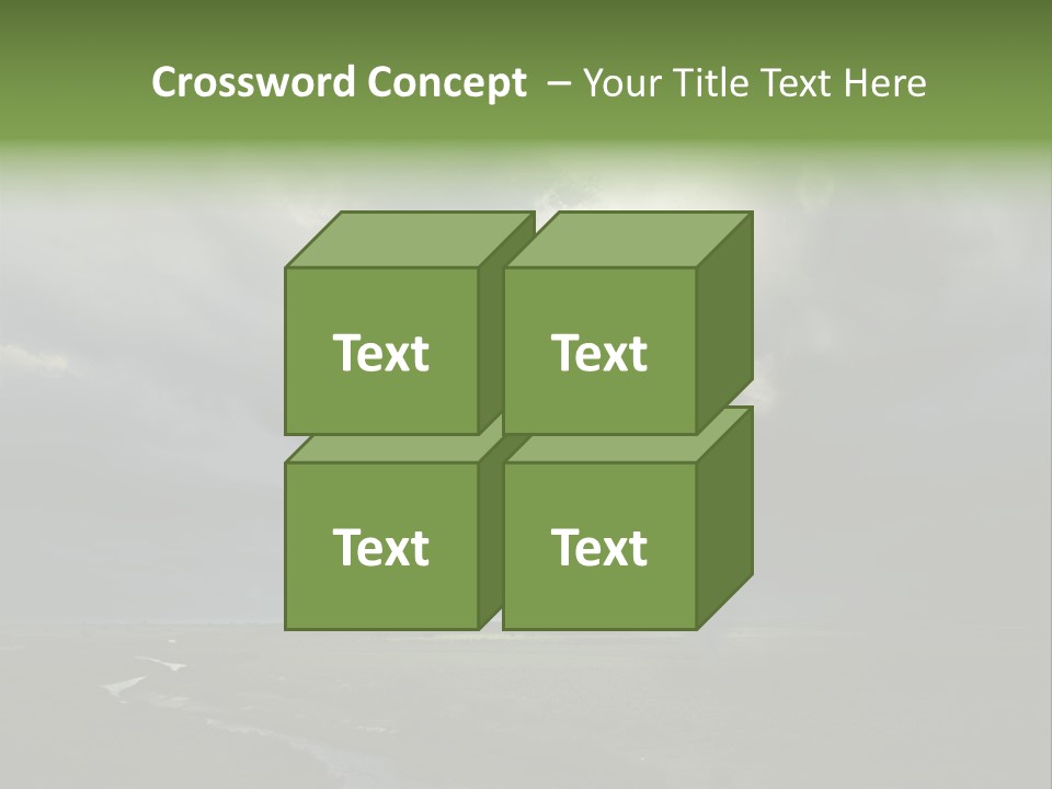 Tornado Funnel Downdraft PowerPoint Template