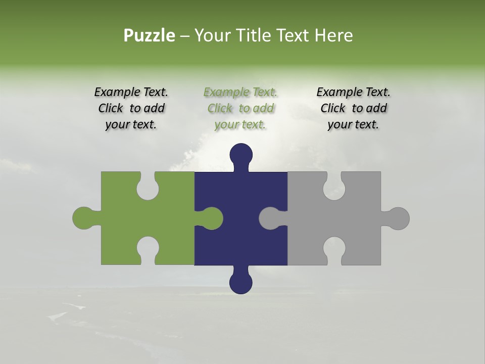 Tornado Funnel Downdraft PowerPoint Template