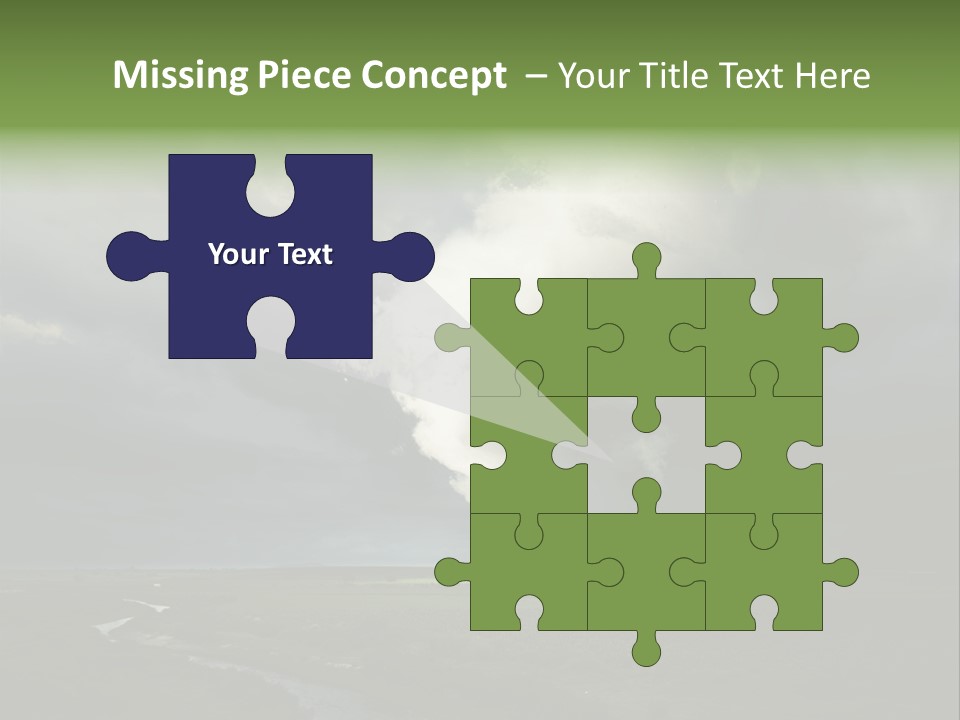 Tornado Funnel Downdraft PowerPoint Template