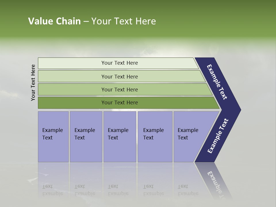 Tornado Funnel Downdraft PowerPoint Template