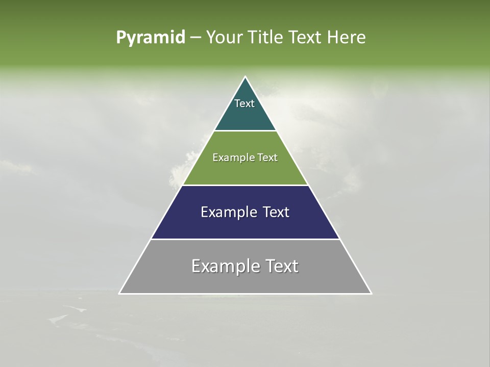 Tornado Funnel Downdraft PowerPoint Template