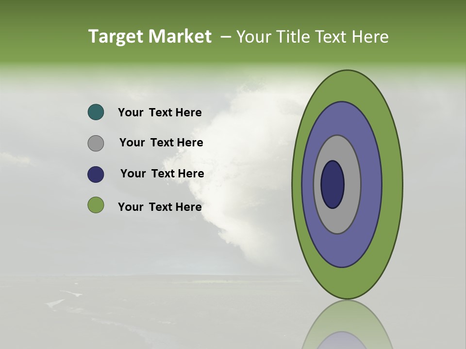 Tornado Funnel Downdraft PowerPoint Template