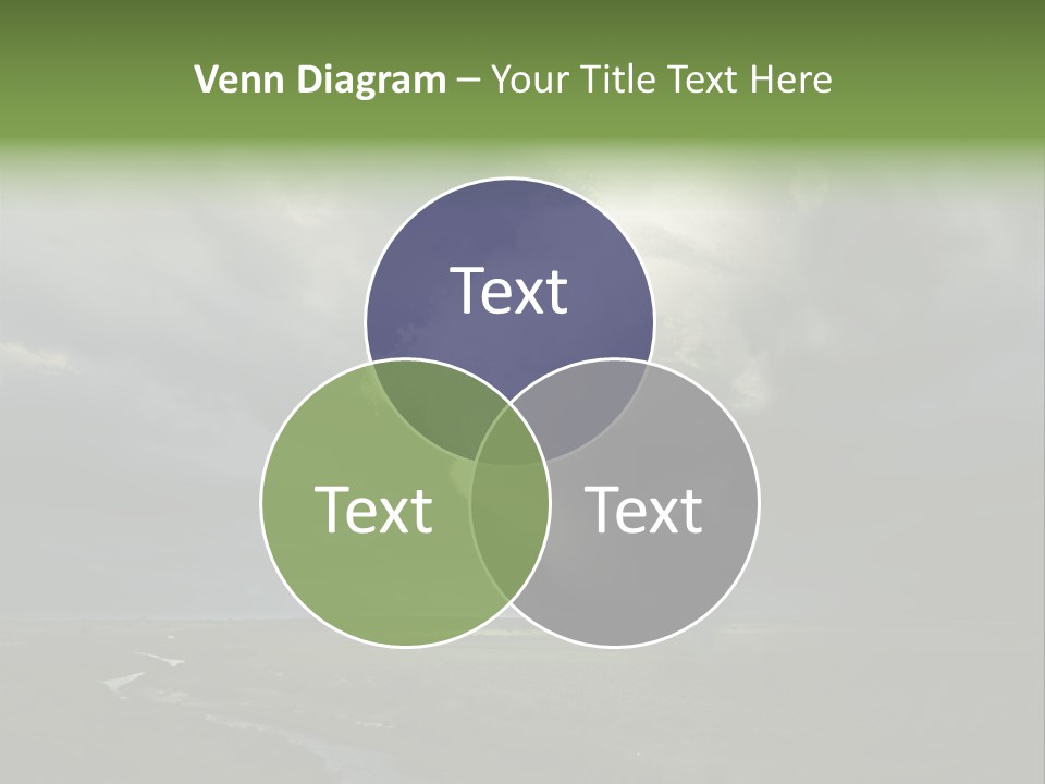 Tornado Funnel Downdraft PowerPoint Template