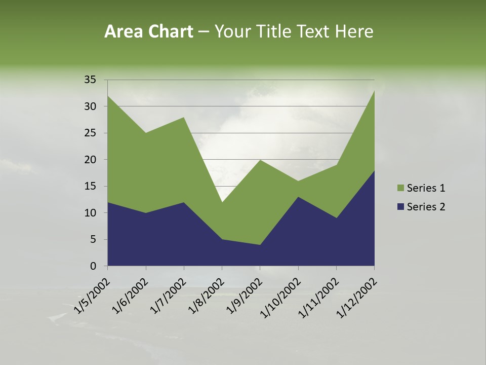 Tornado Funnel Downdraft PowerPoint Template