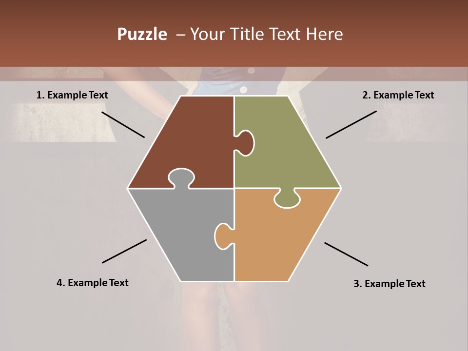 Cheerful Closeup Happiness PowerPoint Template