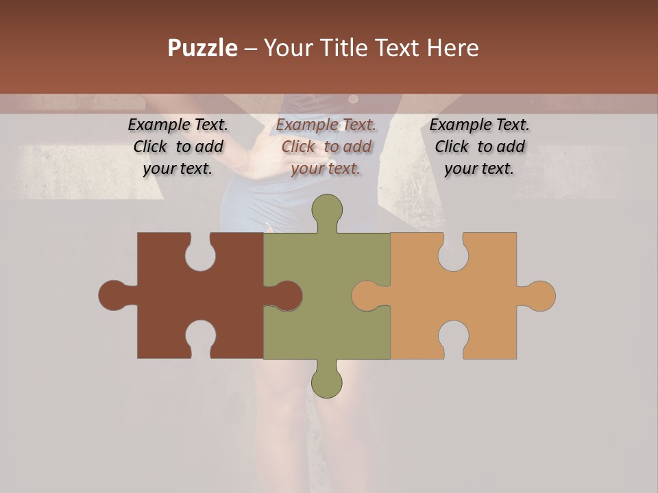 Cheerful Closeup Happiness PowerPoint Template