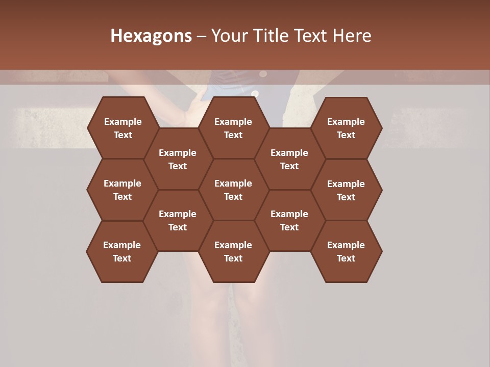 Cheerful Closeup Happiness PowerPoint Template