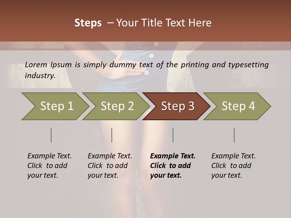 Cheerful Closeup Happiness PowerPoint Template