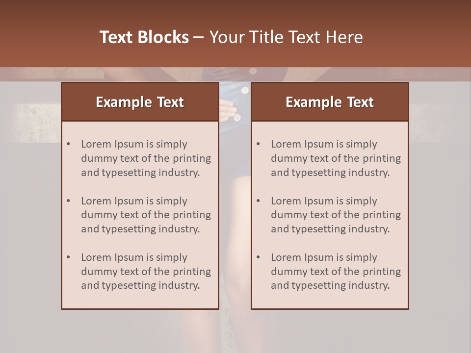 Cheerful Closeup Happiness PowerPoint Template