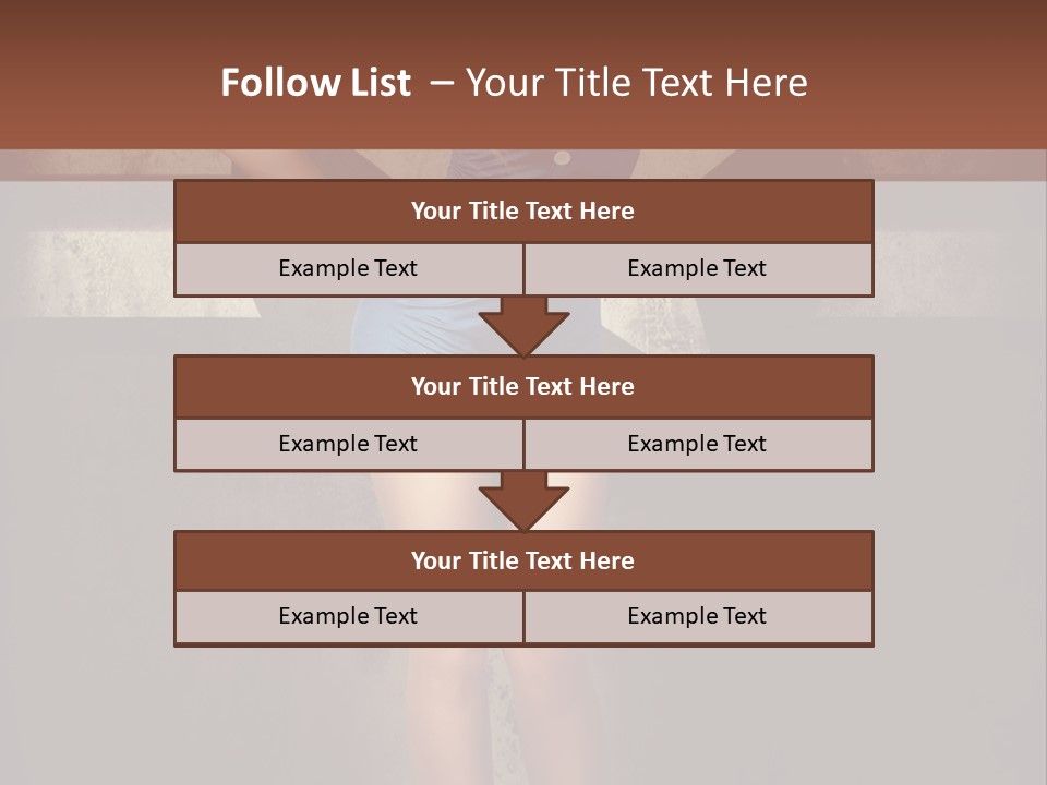 Cheerful Closeup Happiness PowerPoint Template