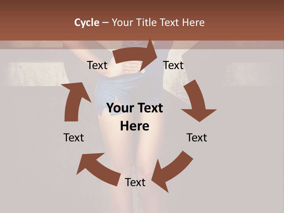 Cheerful Closeup Happiness PowerPoint Template