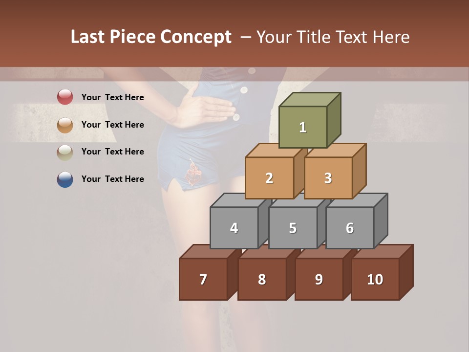 Cheerful Closeup Happiness PowerPoint Template