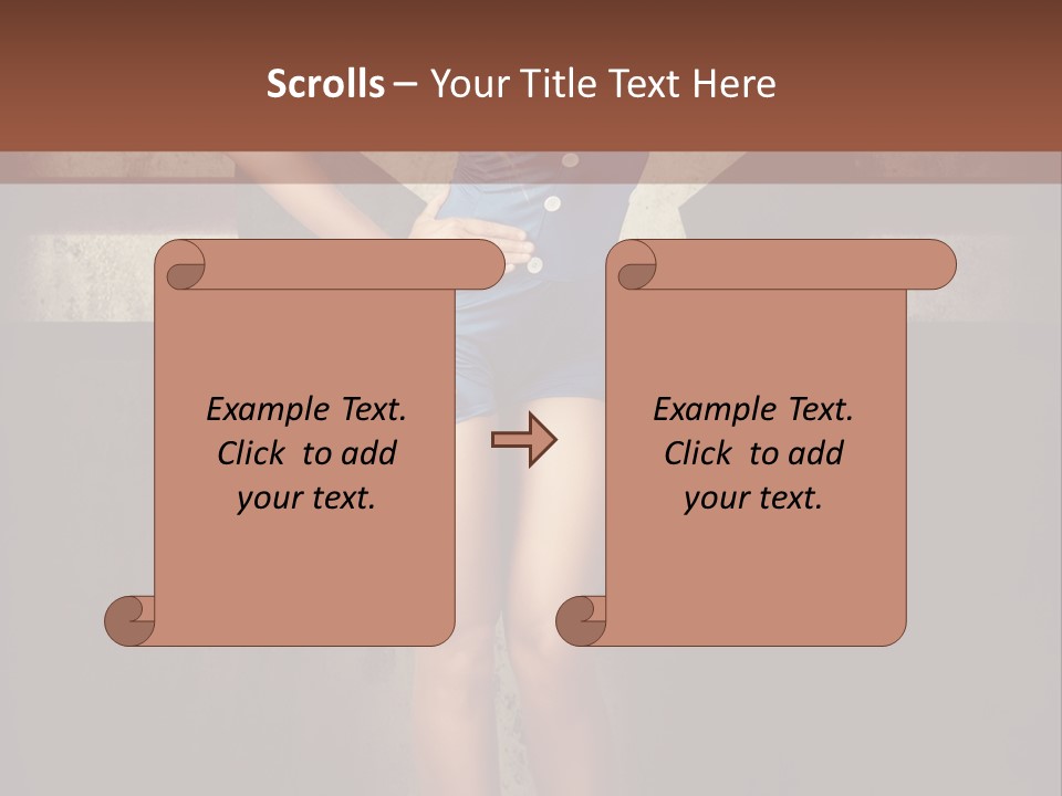 Cheerful Closeup Happiness PowerPoint Template