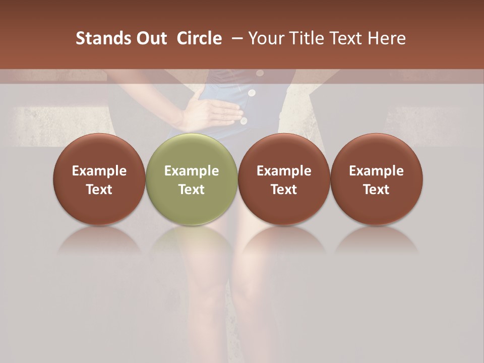 Cheerful Closeup Happiness PowerPoint Template